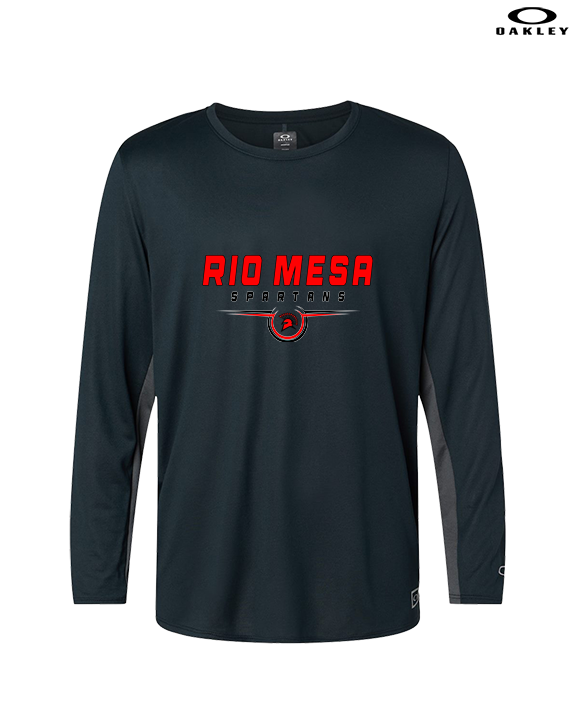 Rio Mesa HS Football Design - Mens Oakley Longsleeve