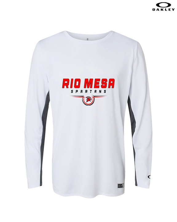 Rio Mesa HS Football Design - Mens Oakley Longsleeve
