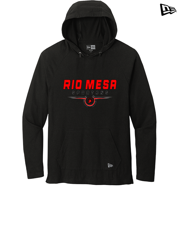 Rio Mesa HS Football Design - New Era Tri-Blend Hoodie