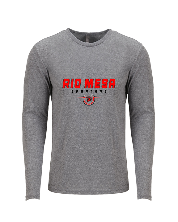 Rio Mesa HS Football Design - Tri-Blend Long Sleeve