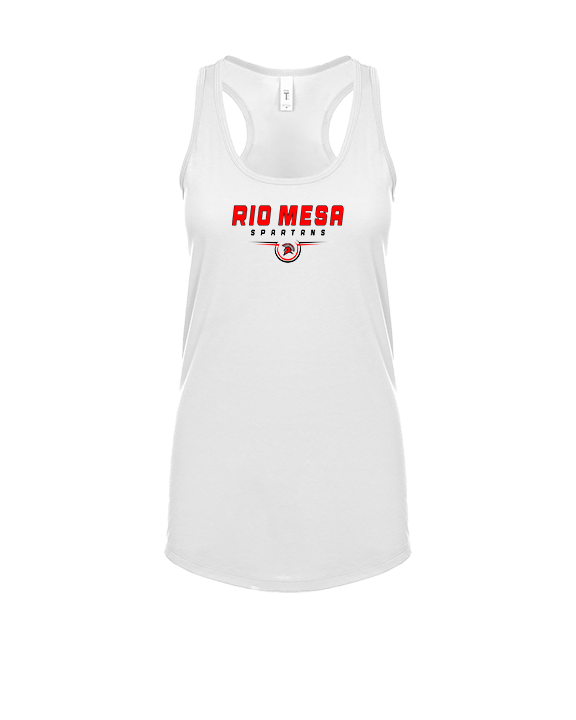 Rio Mesa HS Football Design - Womens Tank Top