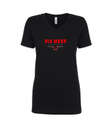 Rio Mesa HS Football Design - Womens V-Neck