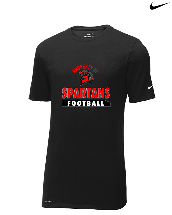 Rio Mesa HS Football Property - Mens Nike Cotton Poly Tee