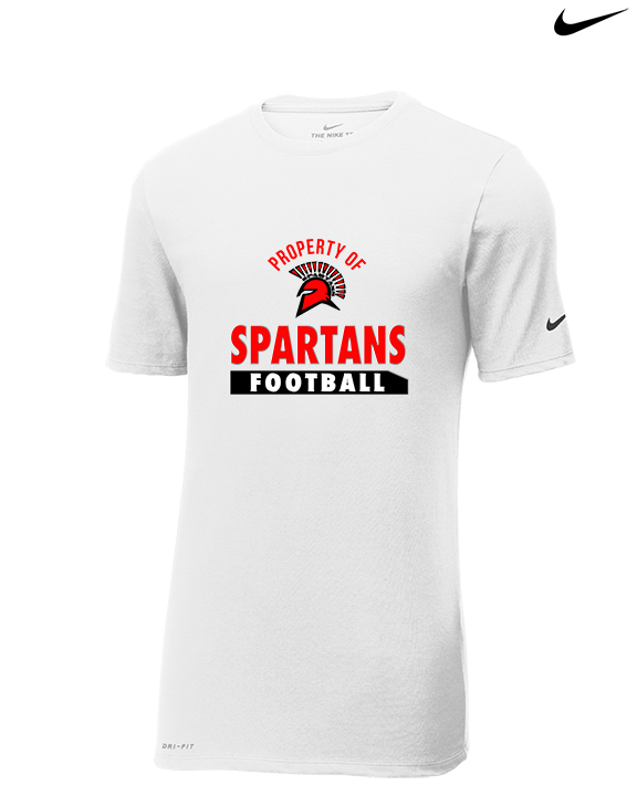 Rio Mesa HS Football Property - Mens Nike Cotton Poly Tee