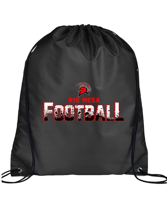 Rio Mesa HS Football Splatter - Drawstring Bag