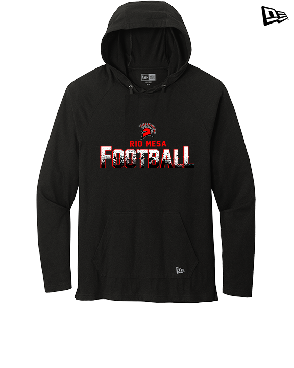 Rio Mesa HS Football Splatter - New Era Tri-Blend Hoodie