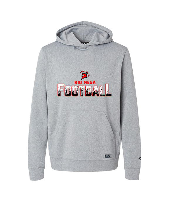 Rio Mesa HS Football Splatter - Oakley Performance Hoodie