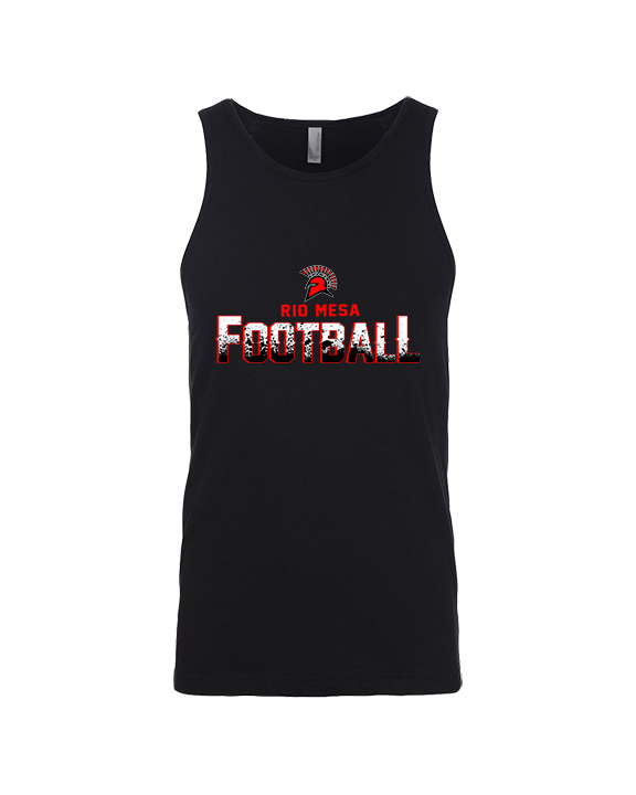 Rio Mesa HS Football Splatter - Tank Top