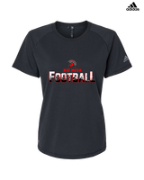 Rio Mesa HS Football Splatter - Womens Adidas Performance Shirt