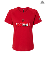 Rio Mesa HS Football Splatter - Womens Adidas Performance Shirt