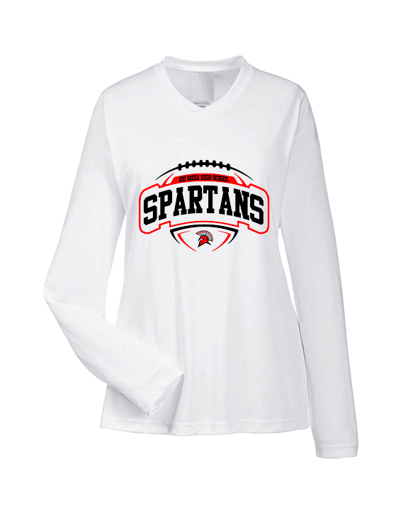 Rio Mesa HS Football Toss - Womens Performance Longsleeve