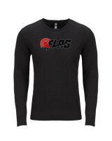 Rio Mesa HS Girls Flag Football Flag - Tri-Blend Long Sleeve