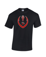 Rio Mesa HS Girls Flag Football Full Football - Cotton T-Shirt