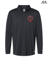Rio Mesa HS Girls Flag Football Full Football - Mens Oakley Quarter Zip