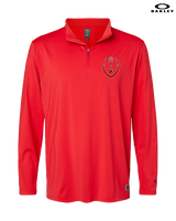 Rio Mesa HS Girls Flag Football Full Football - Mens Oakley Quarter Zip