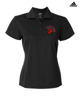 Rio Mesa HS Girls Flag Football Spartan Head - Adidas Womens Polo