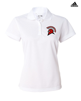Rio Mesa HS Girls Flag Football Spartan Head - Adidas Womens Polo