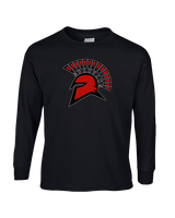 Rio Mesa HS Girls Flag Football Spartan Head - Cotton Longsleeve
