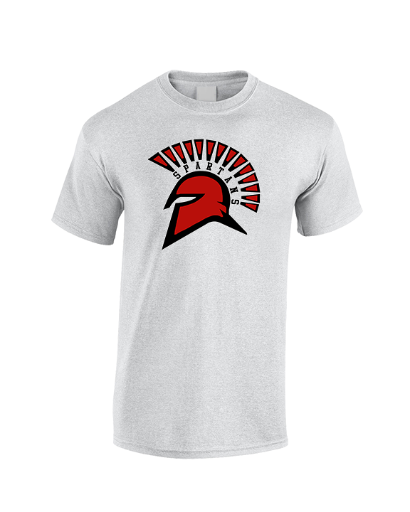 Rio Mesa HS Girls Flag Football Spartan Head - Cotton T-Shirt