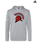 Rio Mesa HS Girls Flag Football Spartan Head - Mens Adidas Hoodie