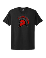 Rio Mesa HS Girls Flag Football Spartan Head - Mens Select Cotton T-Shirt