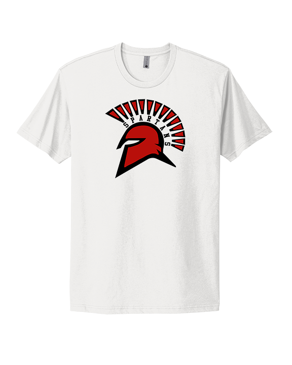 Rio Mesa HS Girls Flag Football Spartan Head - Mens Select Cotton T-Shirt