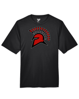 Rio Mesa HS Girls Flag Football Spartan Head - Performance Shirt
