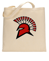 Rio Mesa HS Girls Flag Football Spartan Head - Tote
