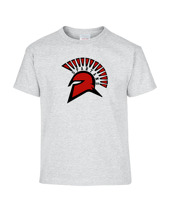 Rio Mesa HS Girls Flag Football Spartan Head - Youth Shirt