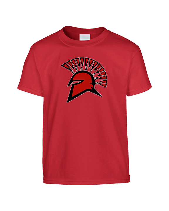 Rio Mesa HS Girls Flag Football Spartan Head - Youth Shirt