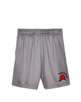 Rio Mesa HS Girls Flag Football Spartan Head - Youth Training Shorts