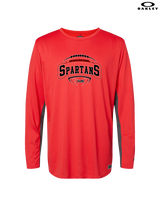 Rio Mesa HS Girls Flag Football Toss - Mens Oakley Longsleeve