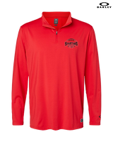 Rio Mesa HS Girls Flag Football Toss - Mens Oakley Quarter Zip