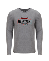 Rio Mesa HS Girls Flag Football Toss - Tri-Blend Long Sleeve
