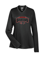 Rio Mesa HS Girls Flag Football Toss - Womens Performance Longsleeve