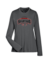 Rio Mesa HS Girls Flag Football Toss - Womens Performance Longsleeve