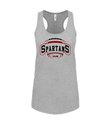 Rio Mesa HS Girls Flag Football Toss - Womens Tank Top