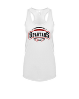 Rio Mesa HS Girls Flag Football Toss - Womens Tank Top