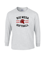 Rio Mesa HS Softball Curve - Cotton Longsleeve