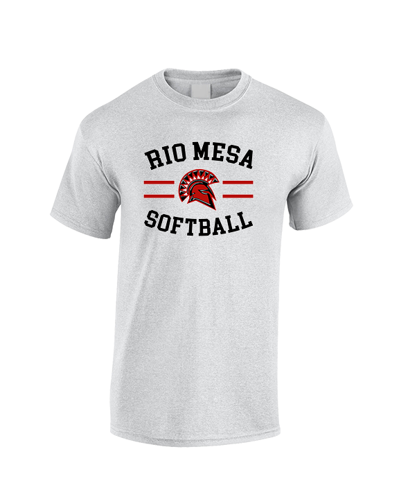 Rio Mesa HS Softball Curve - Cotton T-Shirt