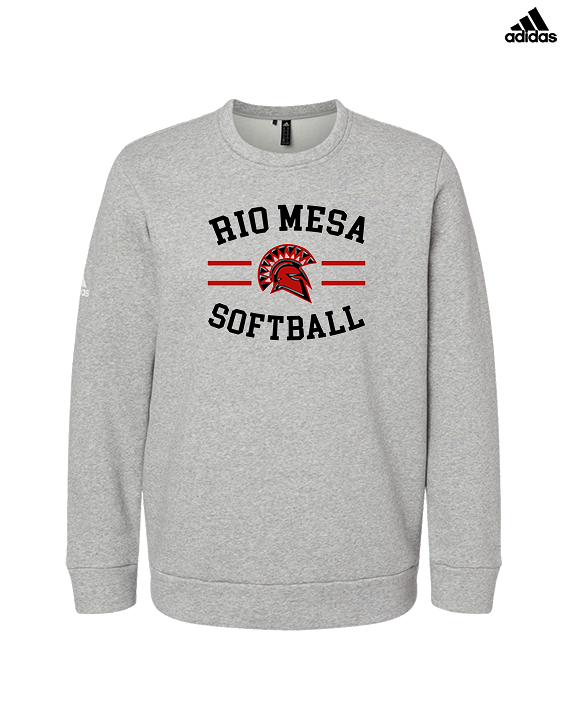Rio Mesa HS Softball Curve - Mens Adidas Crewneck
