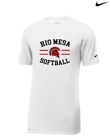 Rio Mesa HS Softball Curve - Mens Nike Cotton Poly Tee