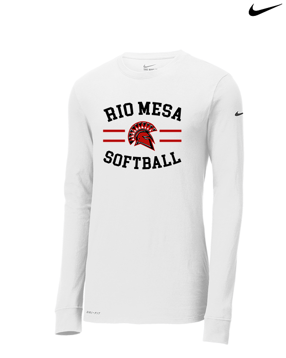 Rio Mesa HS Softball Curve - Mens Nike Longsleeve