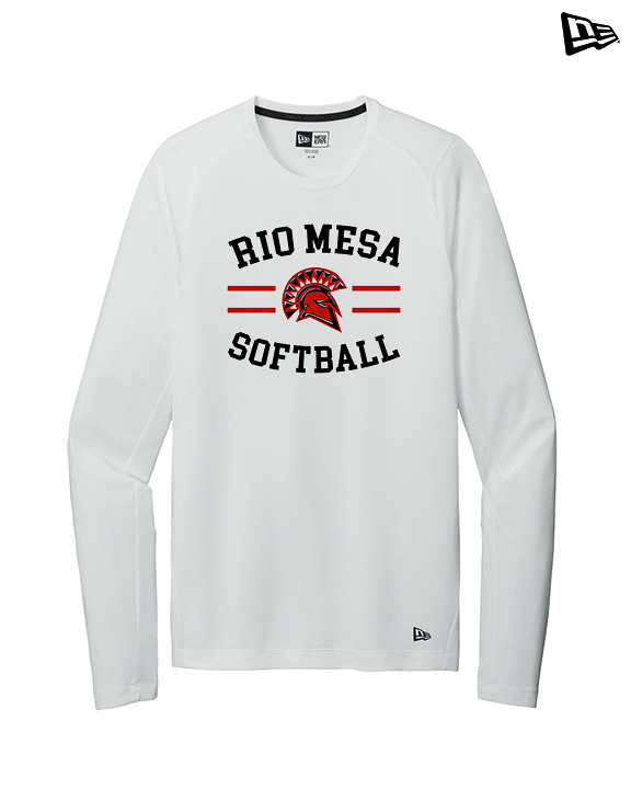 Rio Mesa HS Softball Curve - New Era Performance Long Sleeve
