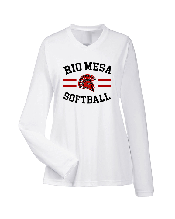 Rio Mesa HS Softball Curve - Womens Performance Longsleeve