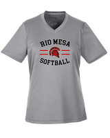 Rio Mesa HS Softball Curve - Womens Performance Shirt