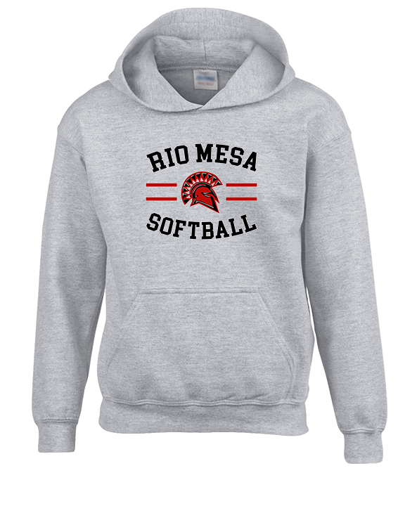 Rio Mesa HS Softball Curve - Youth Hoodie