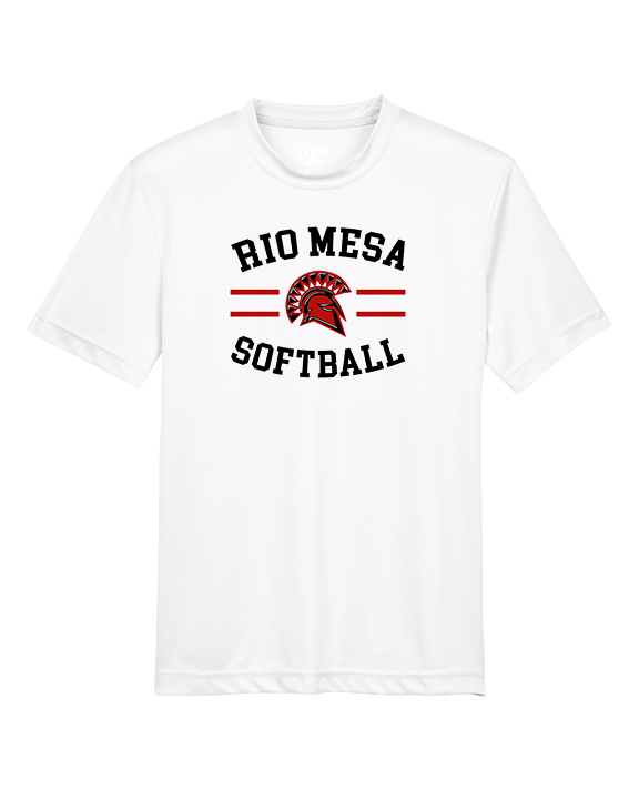 Rio Mesa HS Softball Curve - Youth Performance Shirt
