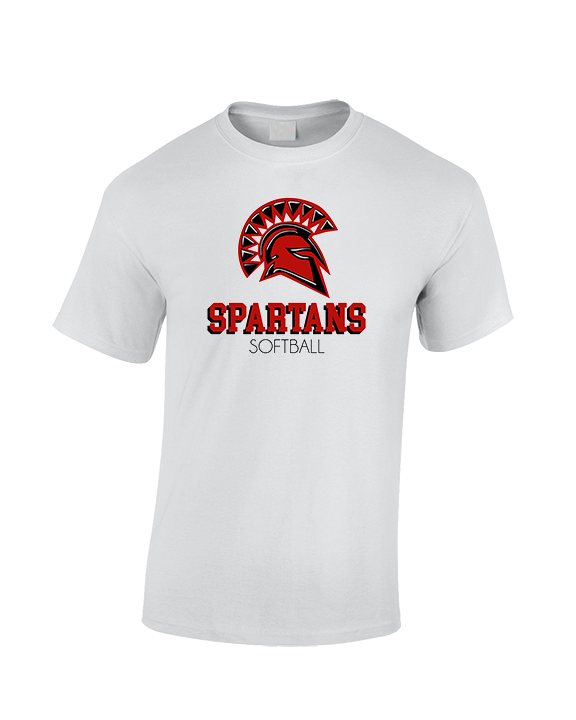 Rio Mesa HS Softball Shadow - Cotton T-Shirt