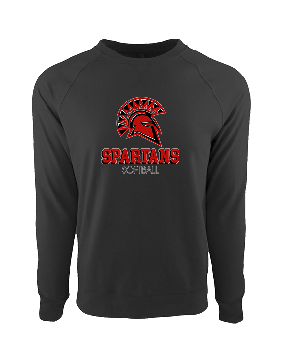 Rio Mesa HS Softball Shadow - Crewneck Sweatshirt